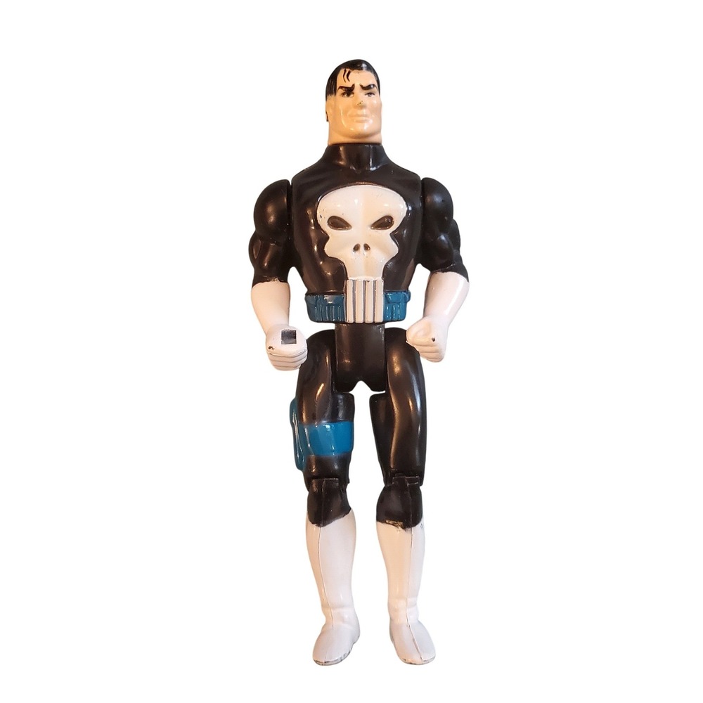 Vintage 1991 Marvel Toy Biz Punisher Action Figure Super Heroes Frank Castle
